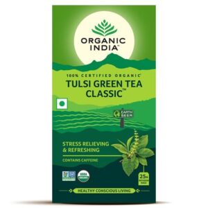 Organic India Tulsi Green Tea Classic