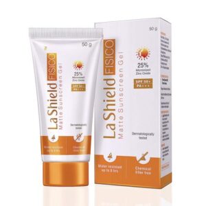 La Shield Fisico Spf 50 Mineral Sunscreen Gel