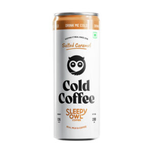 Sleepy Owl Cold Coffee Can - Salted Caramel