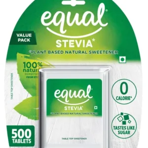 Equal Stevia Plant Based Natural Sweetener100% Natural Sweetness from Stevia Zero Calorie from Stevia Tastes Like Sugar