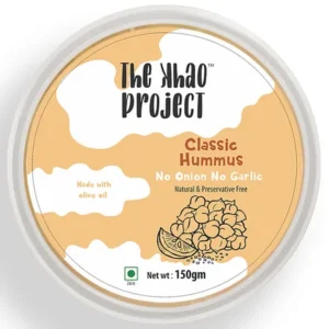 The Khao Project No Onion No Garlic Hummus