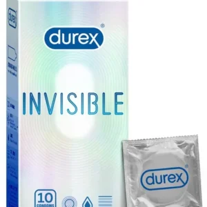 Durex Invisible Super Ultra Thin Condoms For Men