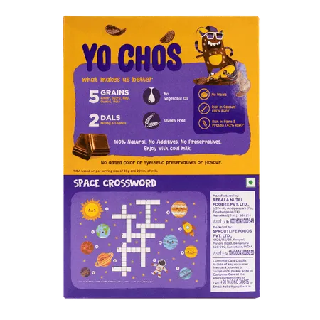 Yogabar Yo Chos No Maida Choco Chocolately Breakfast for Kids