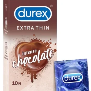 Durex Extra Thin Intense Chocolate Flavoured Condoms For Men